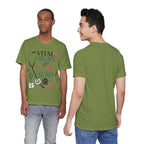 Vital Signs & Tail Wags Tee - Nurse Vet Stethoscope Paw Print T-Shirt