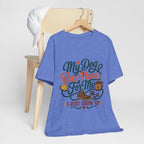"My Dog Has Plans For Me" T-Shirt — Trendy Dog Parent Graphic Tee