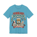 Treat Dispenser Nursing License Tee — Nurse Dog Mom T-Shirt