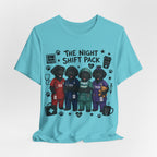 Night Shift Pack Nurses T-Shirt — Cute Team Scrubs Design for Healthcare Workers