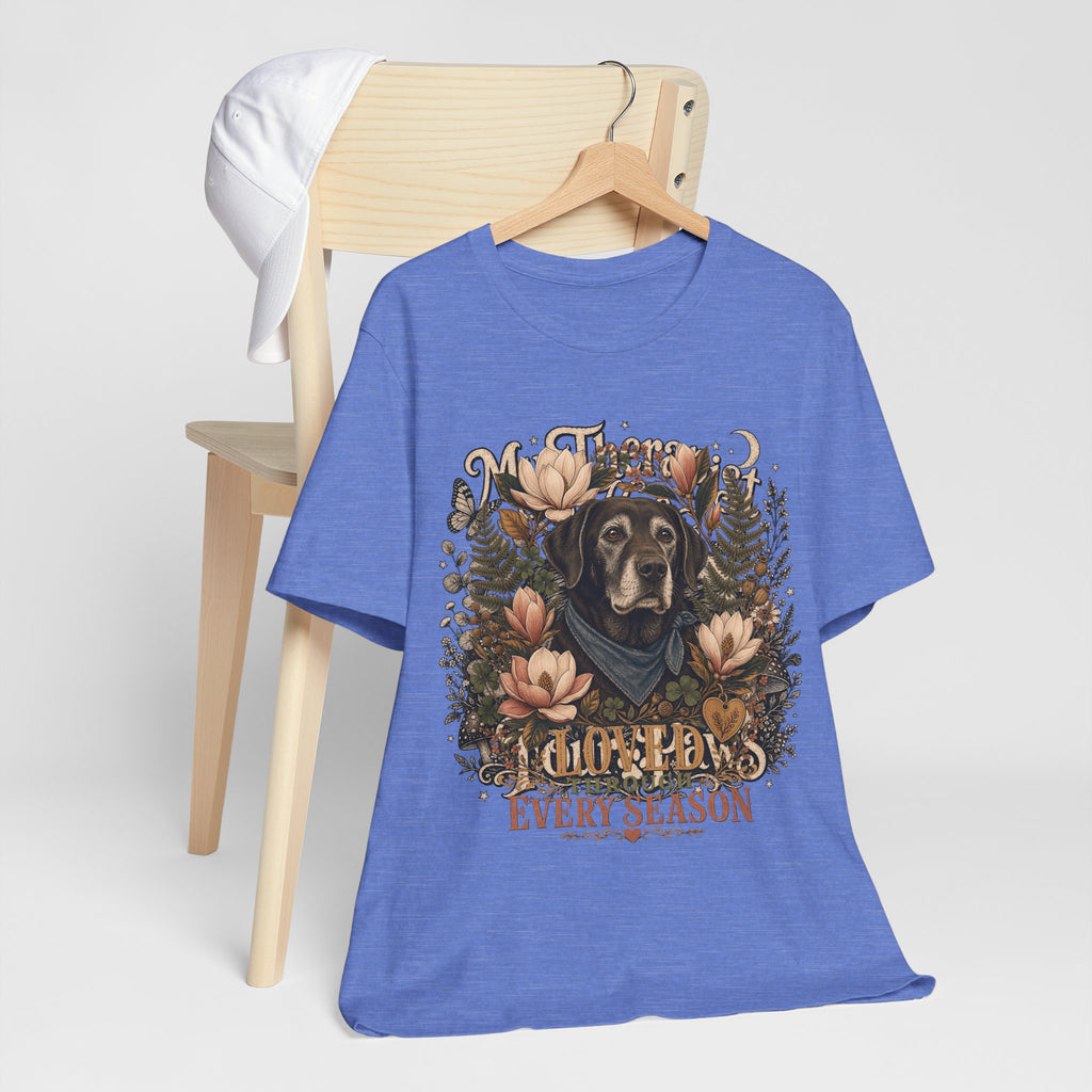 "Loved Through Every Season" Senior Dog T-Shirt — Sentimental Graphic Tee