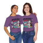 Dog Lover Nurse T-Shirt — "Feral After Shift, Soft for My Dog" Cute Veterinary Nurse Tee