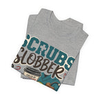 Scrubs, Slobber & Survival Coffee Tee — Funny Vet Nurse Shirt