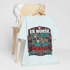 ER Nurse Dog Mom T-Shirt — "Chaos Coordinator" Graphic Tee