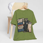 "Shift Happens. Keep Charting." Nurse T-Shirt — Funny Nurse Graphic Tee