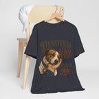"Devoted To The Dog Who Chose Me" Dog Lover T-Shirt — Dog Mom Graphic Tee