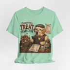 Certified Treat Inspector T-Shirt — Cute Retro Dog Cookie Inspector Tee