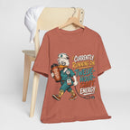 "Currently Running On Twelve-Hour Shift Energy" Nurse T-Shirt — Funny Nurse Graphic Tee