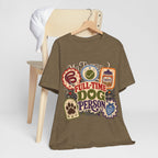 "Full-Time Dog Person" T-Shirt — Funny Dog Lover Graphic Tee