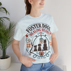 Foster Dogs Healing Hearts T‑Shirt — Rescue Dog Lover Tee