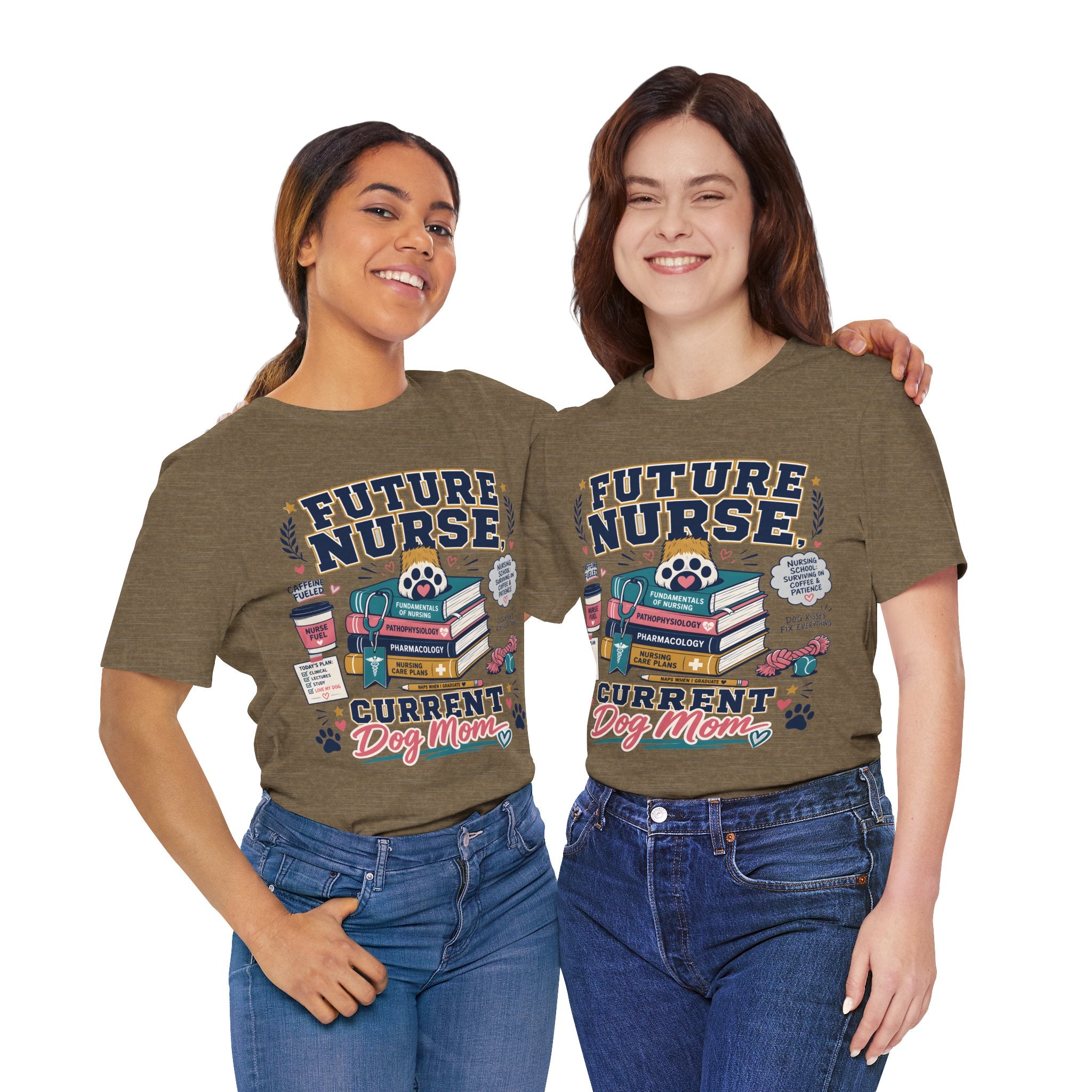 Future Nurse, Current Dog Mom T-Shirt