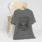 Emotion Support Department Tee — Anatomical Heart Floral Graphic Shirt