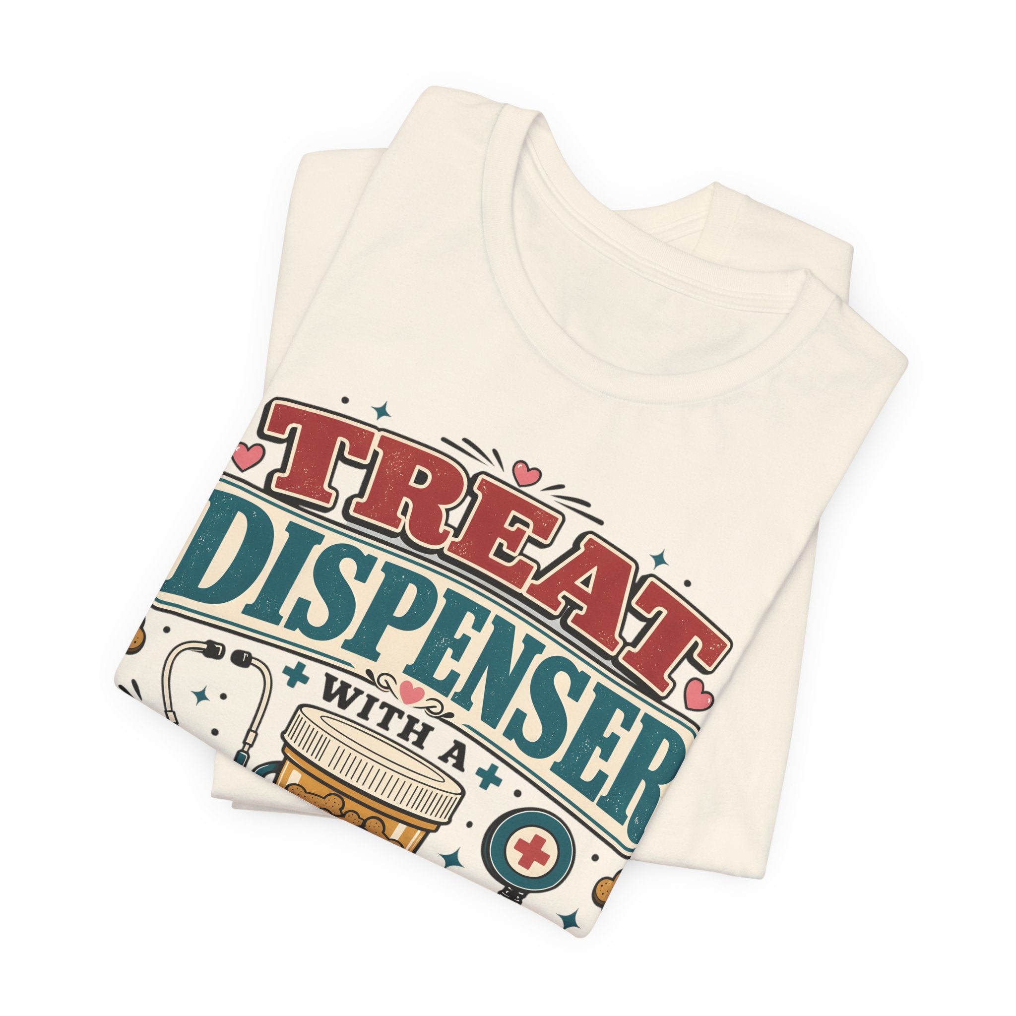 Treat Dispenser Nursing License Tee — Nurse Dog Mom T-Shirt