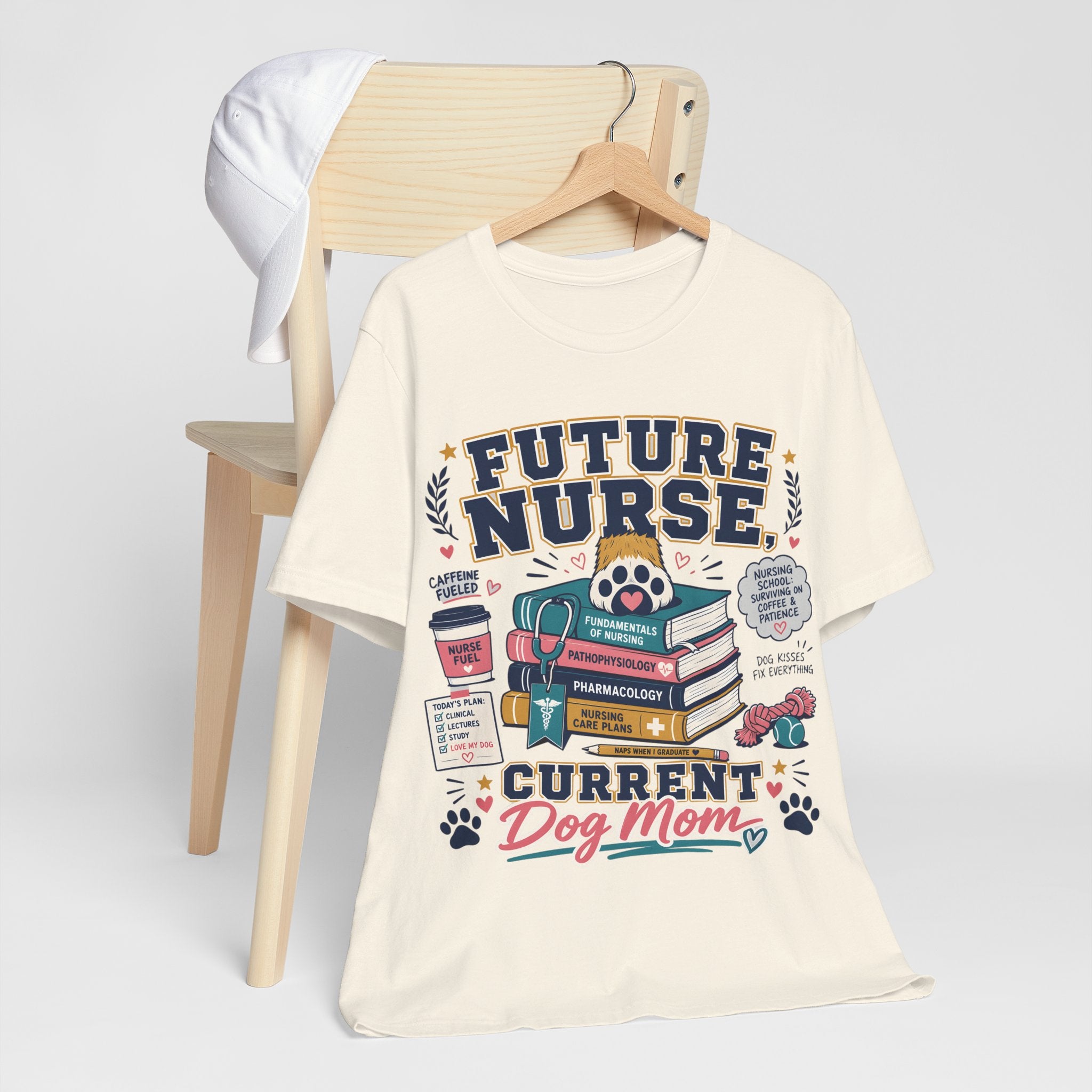 Future Nurse, Current Dog Mom T-Shirt