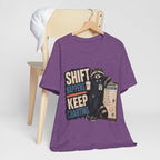 "Shift Happens. Keep Charting." Nurse T-Shirt — Funny Nurse Graphic Tee