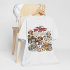 Most Definitely Not Shift Ready - Cute Sleeping Dogs Graphic Tee