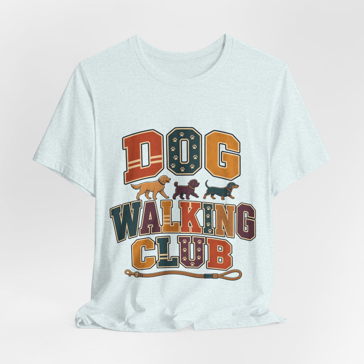 "Dog Walking Club" Dog Lover T-Shirt — Retro Graphic Tee