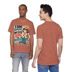I Save Humans My Dog Runs The House T-Shirt — Funny Dog Lover Tee