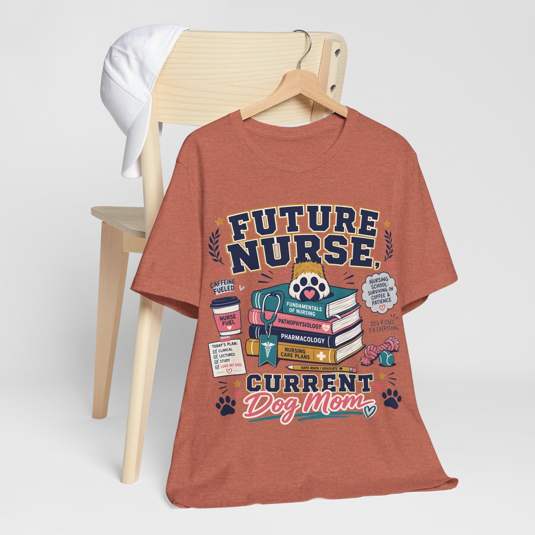 Future Nurse, Current Dog Mom T-Shirt