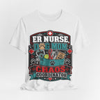 ER Nurse Dog Mom T-Shirt — "Chaos Coordinator" Graphic Tee