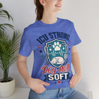 ICU Strong Dog Mom Tee - Nurse Dog Paw Rescue Shirt