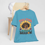 "Full-Time Little Shadow" — Cute Dachshund Dog Mom T-Shirt