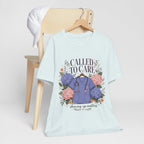 "Called To Care" Nurse T-Shirt — Floral Scrubs Nurse Graphic Tee