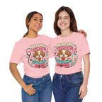Healing Humans, Spoiling Dogs T‑Shirt — Cute Veterinary Nurse Dog Mom Tee