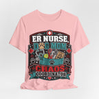 ER Nurse Dog Mom T-Shirt — "Chaos Coordinator" Graphic Tee
