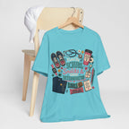 Nurse Life Tee - "Scrubs, Snacks & Determination" Graphic Shirt for Healthcare Workers