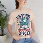 ICU Strong Dog Mom Tee - Nurse Dog Paw Rescue Shirt