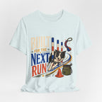 "Built for the Next Run" — Border Collie Agility Dog T-Shirt