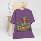 "Forever In My Passenger Seat" Dog Lover T-Shirt — Road Trip Graphic Tee