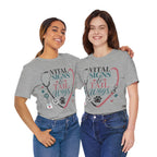 Vital Signs & Tail Wags Tee - Nurse Vet Stethoscope Paw Print T-Shirt