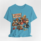 Emergency Snack Response Team T‑Shirt — Cute Rescue Dogs Graphic Tee