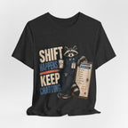 "Shift Happens. Keep Charting." Nurse T-Shirt — Funny Nurse Graphic Tee