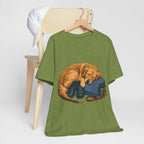 "Sentimental Nurse Dog Lover" T-Shirt — Charming Golden Retriever Graphic Tee