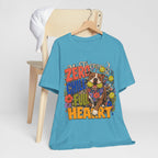 "Zero Chill, Full Heart" Pit Bull T-Shirt — Bold Pittie Mom Graphic Tee
