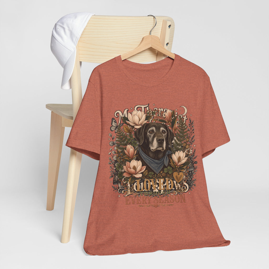 "Loved Through Every Season" Senior Dog T-Shirt — Sentimental Graphic Tee
