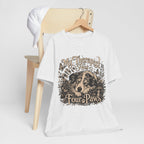 Dog Lover T-Shirt — "My Therapist Has Four Paws" Graphic Tee