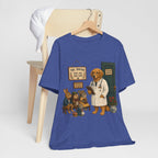 Dog Doctor Tee — Vintage Veterinary Illustration T-Shirt (The Doctor Will See You Now)
