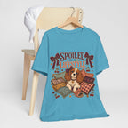 "Spoiled Is A Lifestyle" T-Shirt — Feminine Vintage Dog Mom Graphic Tee