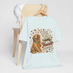 Dog Hair Is My Favorite Accessory T-Shirt — Cute Golden Retriever Tee for Dog Lovers