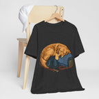 "Sentimental Nurse Dog Lover" T-Shirt — Charming Golden Retriever Graphic Tee