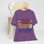 "Just Five Minutes" T-Shirt — Retro Quiet Hallway Nurse Graphic Tee