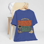 "Guess Who's Back: Rounding Again" — Funny Rounding Nurse T-Shirt