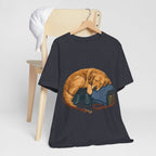 "Sentimental Nurse Dog Lover" T-Shirt — Charming Golden Retriever Graphic Tee
