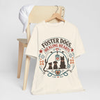 Foster Dogs Healing Hearts T‑Shirt — Rescue Dog Lover Tee